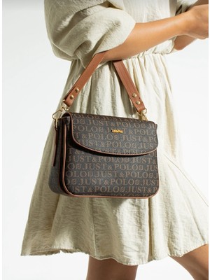 Just Polo Kadın 4 Bölmeli Omuz ve Çapraz Çantası TYCET02197