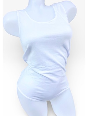 Tutku Geniş Askılı Çıtçıtlı Body