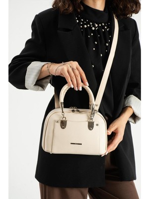 Çantam Gelsin 5 Bölmeli A Kalite Çift Askılı Astarlı Günlük Kullanıma Uygun El ve Omuz Çantası