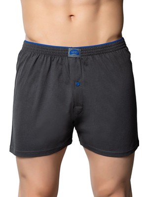 Gümüş 4020 12'li Erkek Penye Havlu Bel Düz Boxer