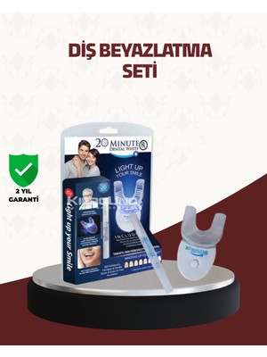 Eco Lounge Evde Kullanıma Uygun LED Teknolojili Diş Beyazlatma Kiti