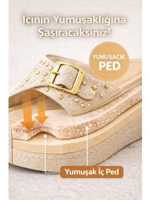 Slipcat Ultra Konfor Kadın Terliği Içi Pedli, Ortopedik, Yumuşak Taban