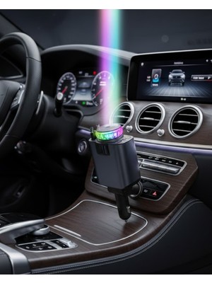 Astraltech Araç Çakmak Girişli Şarj Cihazı Nemlendirici ve Aromaterapi Özellikli