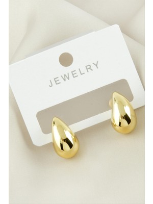 Zero Land Storozde Bottega Metal Küpe-Gümüş Rengi