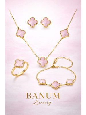 Çelik Yonca Van Cleef Temeli 4 Set