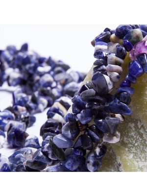 Zero Land Storozde Kırık Sodalit Doğal Taş 240-MAVI