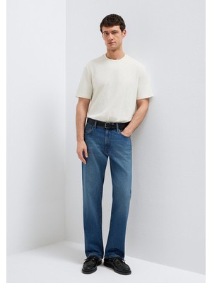 Mavi Marlon Classic Denim Puslu Indigo Mavisi Jean Pantolon 0019166-A2952