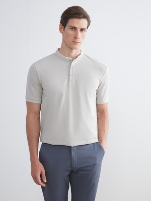 Lc Waikiki Yeni Sezon Hakim Yaka Pike Erkek Tişört