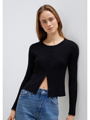 Mavi Siyah Hırka 1710846-900