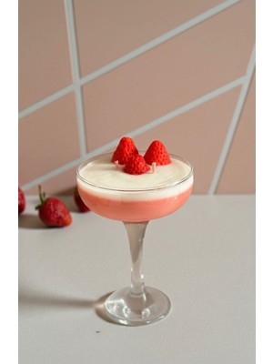 Çilek Kokulu Soya Wax Doğal Dekoratif Mum