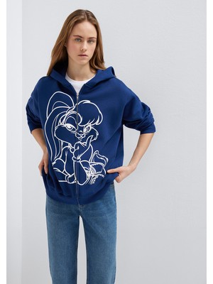 Mavi Lola Bunny Baskılı Lacivert Sweatshirt 1S10523-70491