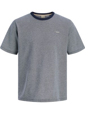 Jack Jones Jprblualves Ss Tee Ln Erkek Gri Tshirt 12276801-04