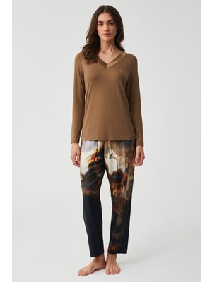 Penye Mood Yumuşak Dokulu Pijama Takımı