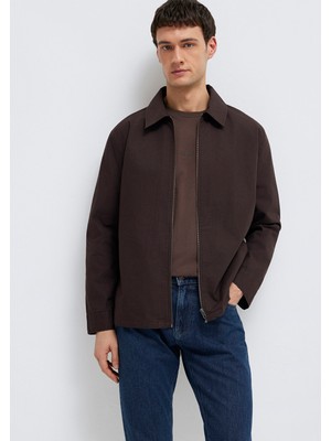 Mavi Kahverengi İnce Ceket 0212059-88615