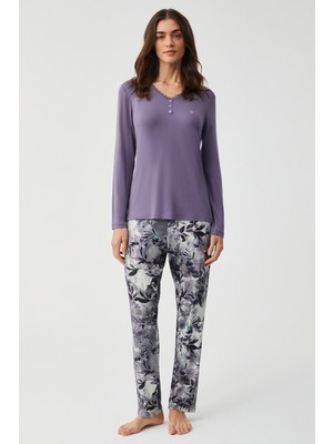 Penye Mood Yumuşak Dokulu Pijama Takımı