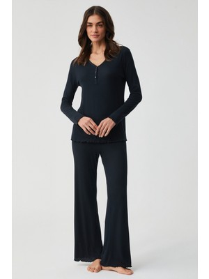 Penye Mood Yumuşak Dokulu Pijama Takımı