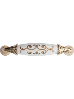 Zemira Klasik Silindir Kulp Altın 96 mm