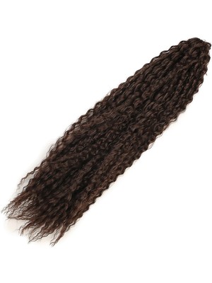 Zemira Brazilian Afro Dalgası / Kahverengi