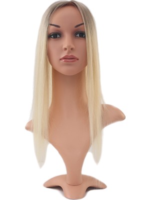 Zemira Rus Kumralı / Platin Ombreli Baby Taban Tepelik / 10X12CM