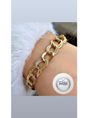 Taktak Samanyolu Bileklik Altın Renk