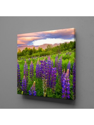 Technopa SÜMBÜL MANZARASI KANVAS TABLO - 25x25cm