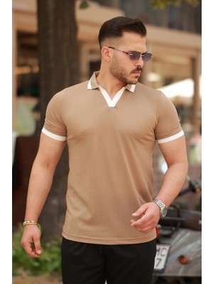 Veralya Erkek Hemşire Yaka Kısa Kollu Tişört