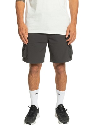 Quiksilver Run Ashore Cargo Erkek Siyah Walkshort