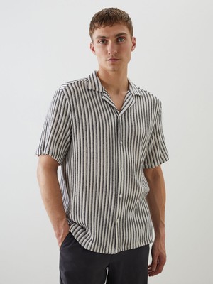 Lc Waikiki Yeni Sezon Polo Yaka Çizgili Erkek Tişört