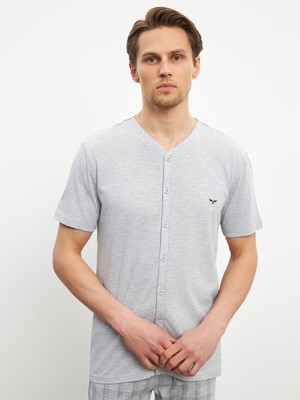 Lc Waikiki Yeni Sezon Standart Kalıp Erkek Pijama Takımı