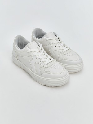 Lc Waikiki Yeni Sezon Bağcıklı Kız Çocuk Spor Ayakkabı