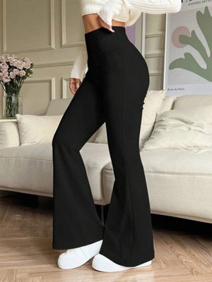 Veralya Kadın Yüksek Bel Ispanyol Paçalı Pantolon Tayt