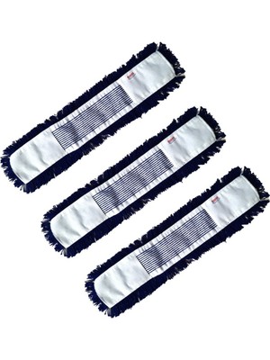Normadia Yedek Orlon Mop 80 Cm, 3'lü Set, Temizlik Kolaylığı ve Hijyen Sağlar