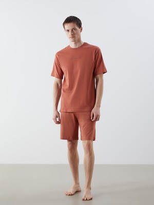 Lc Waikiki Yeni Sezon Standart Kalıp Erkek Şortlu Pijama Takımı