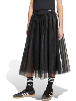 Markali Adidas Tulle Skırt Kadın Siyah Etek KS6563