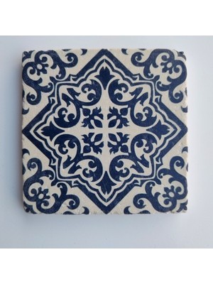 Normadia Dekoratif Doğal Taş Banyo Gider Kapağı, 10X10 Cm, Şık Tasarım