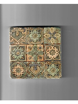 Normadia Doğal Taş Dekoratif Banyo Gider Kapağı Süsü 10X10 cm