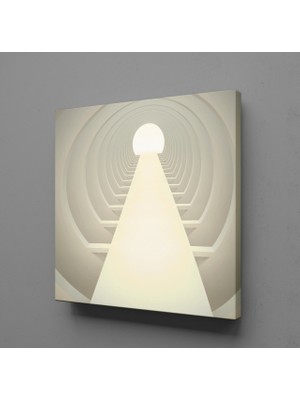 Technopa SOYUT DAİRESEL KANVAS TABLO - 50x50cm