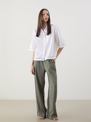 Lc Waikiki Yeni Sezon Beli Lastikli Kadın Pantolon