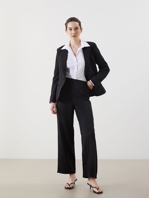 Lc Waikiki Yeni Sezon Beli Lastikli Desenli Kadın Pantolon