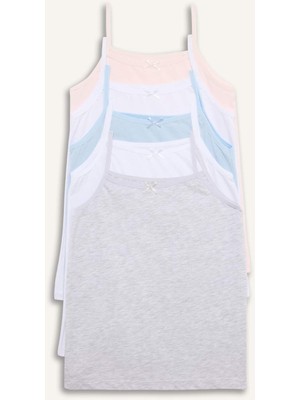 DeFacto %100 Pamuklu 5'li Atlet Kız Çocuk G8473A826SP