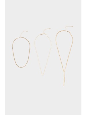 DeFacto Kadın 3'lü Kolye G4483AXNS