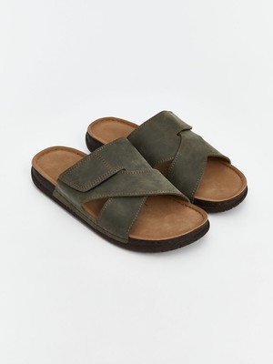 Lc Waikiki Yeni Sezon Çapraz Bantlı Cırt Cırtlı Erkek Terlik