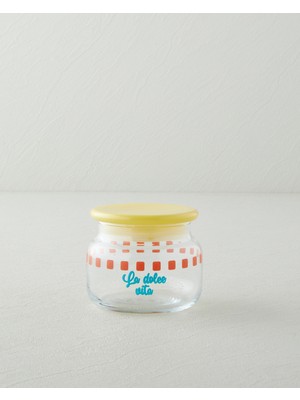 English Home Dolce Vita Cam Kavanoz 350 ml Sarı
