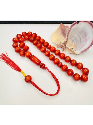 Iskenderun Tespih Birebir Osmanlı Benzetme Çubuk Sıkma Kehribar Tesbih