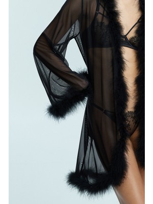 Penti Siyah Reine Sabahlık