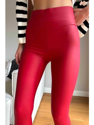 Veralya Kadın Yüksek Bel Içi Şardonlu Fırsat Ürün Toparlayıcı Tayt