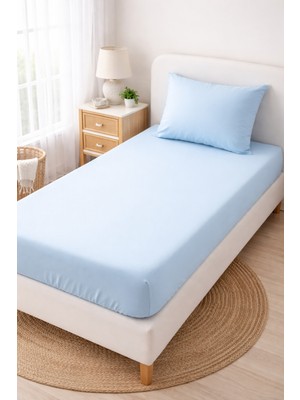 Madame Home Ranforce Lastikli Çarşaf Takımı Tek Kişilik %100 Pamuk 30 cm Derinlik
