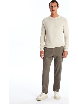 Lc Waikiki Yeni Sezon Büyük Beden Standart Kalıp Gabardin Erkek Chino Pantolon