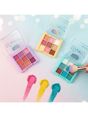 SHC4200 9 Renkli Far Paleti - 3'lü Set