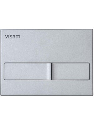 Visam Karina Mat Krom Gömme Rezervuar Kumanda Paneli Basma Butonu 226.001